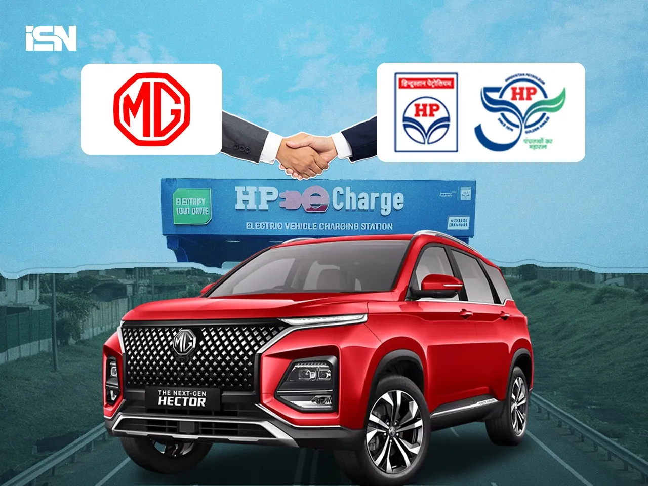 MG India, HPCL partners