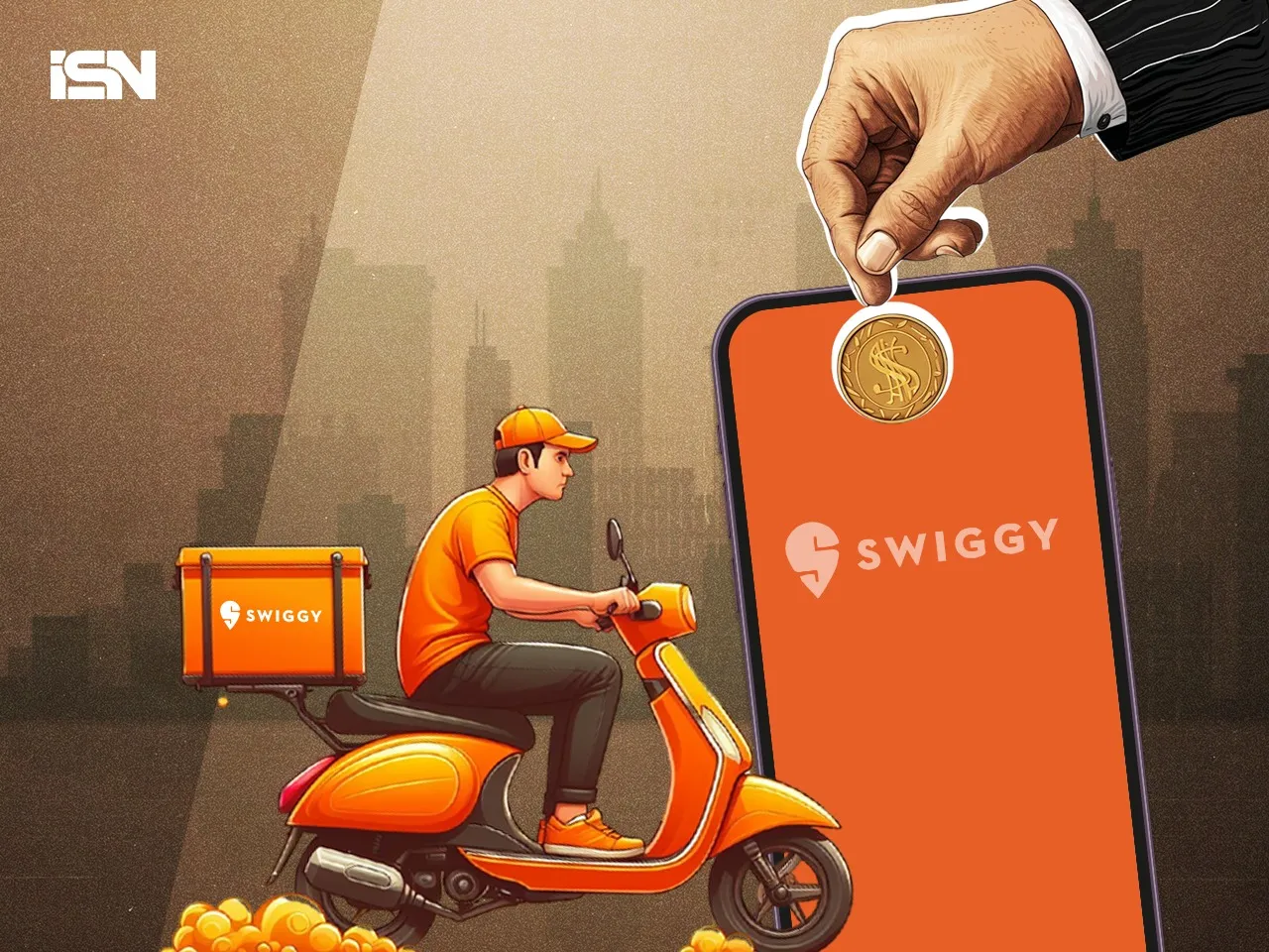 Hindustan Composites invests Swiggy