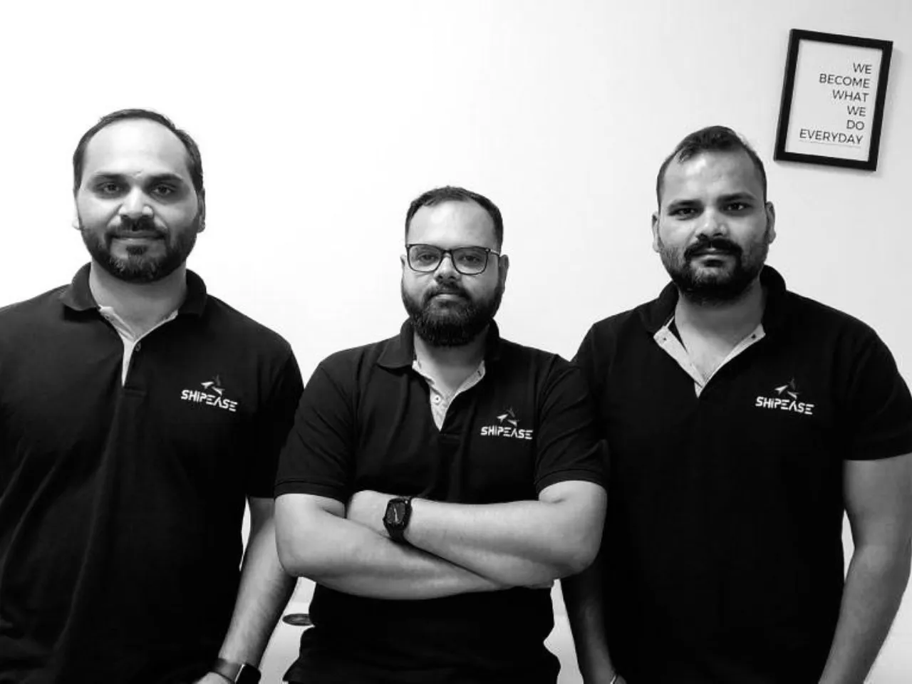  ShipEase Founders (L-R) Ajay K, Pawan Kumar, and Lalit Singh