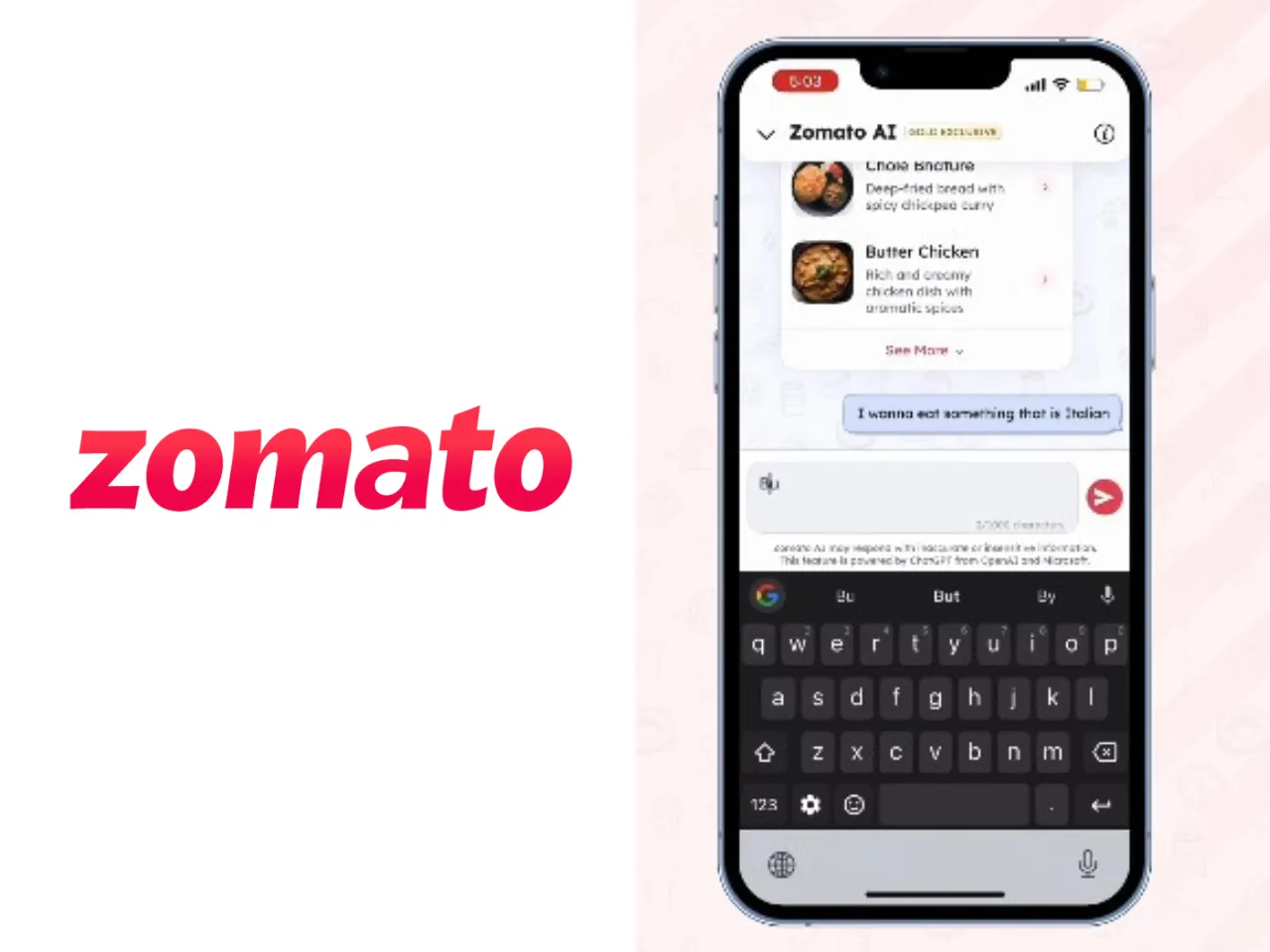 Foodtech giant Zomato launches Zomato AI chatbot to help customers place orders