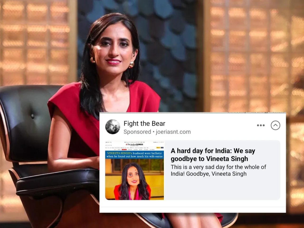 Shark Tank India's Vineeta Singh dismisses fake news about her death, Mumbai police reacts...