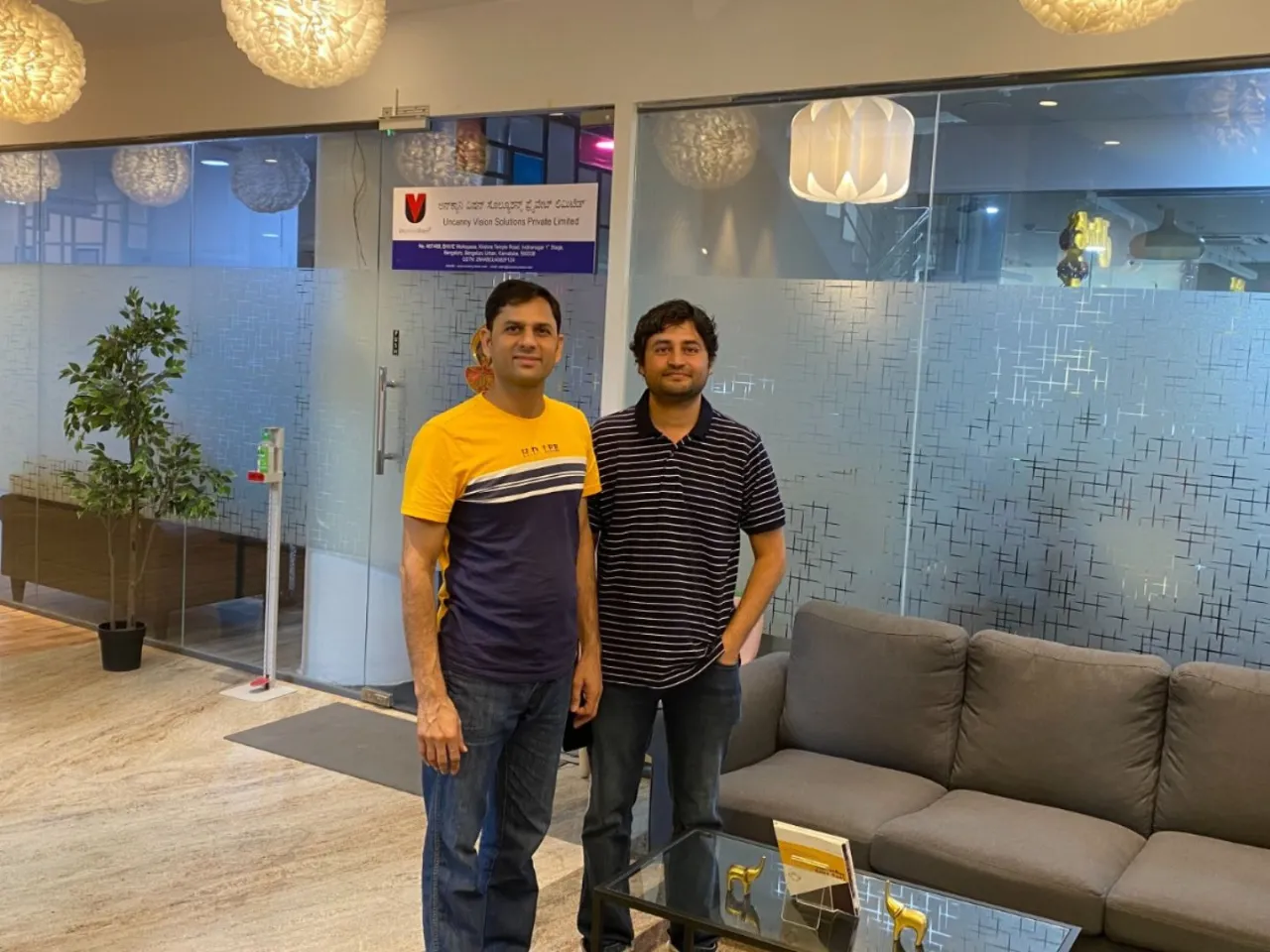 Rohit Chouhan, co-founder and CEO, Nabhdrishti & Arjun Srivatsa, Co-Founder and COO, Nabhdrishti