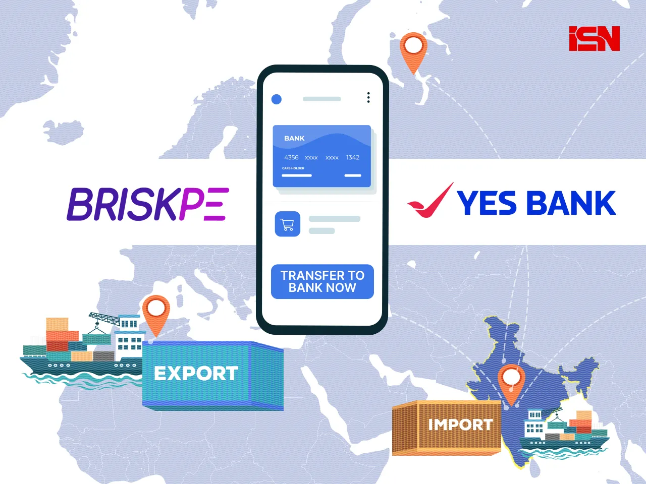 Fintech startup BriskPe partners with Yes Bank to revolutionise cross-border payments for MSMEs