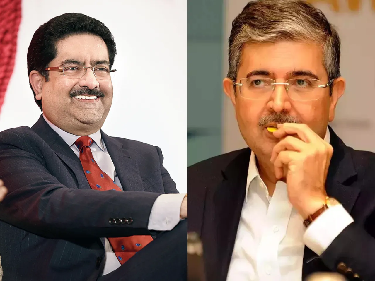 Kumar Mangalam Birla and Uday Kotak