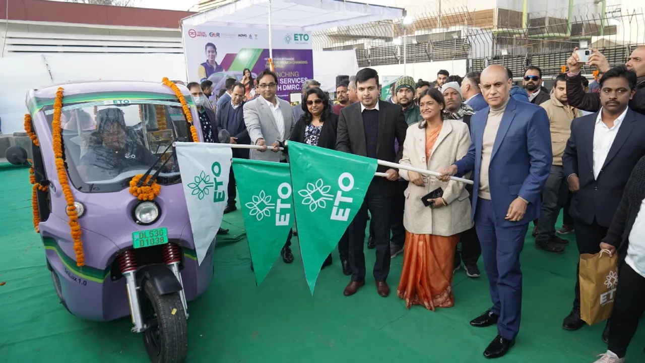 ETO Motors partners with DMRC to deploy women-driven e-autos at metro stations