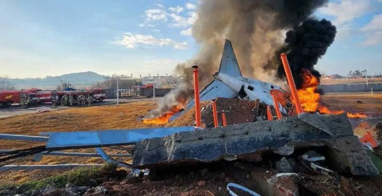 south korea plane crash