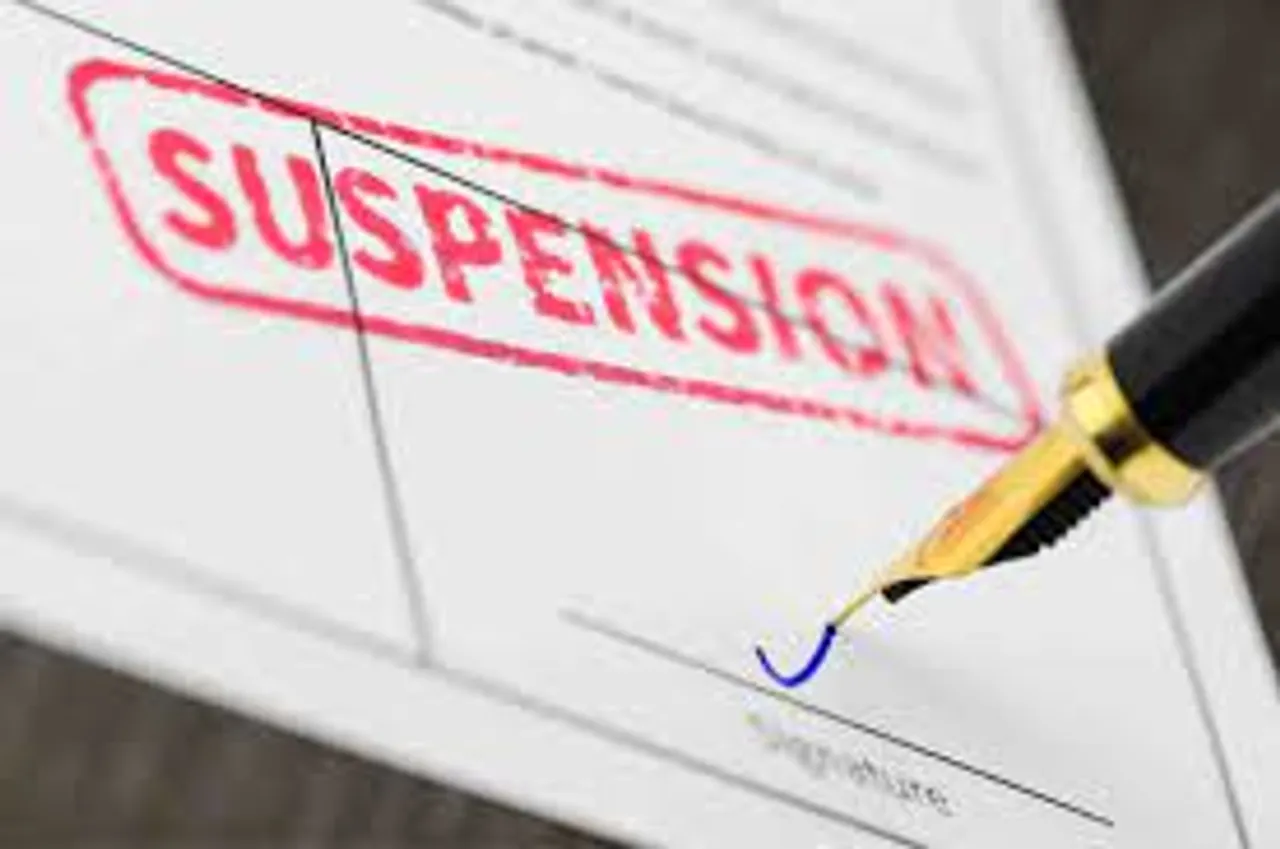 SUSPENSION.