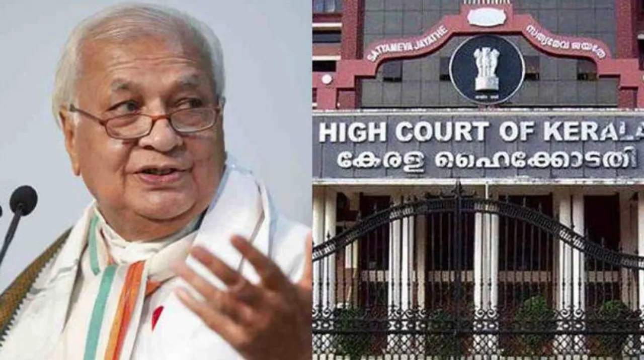 kerala high court notice to governor