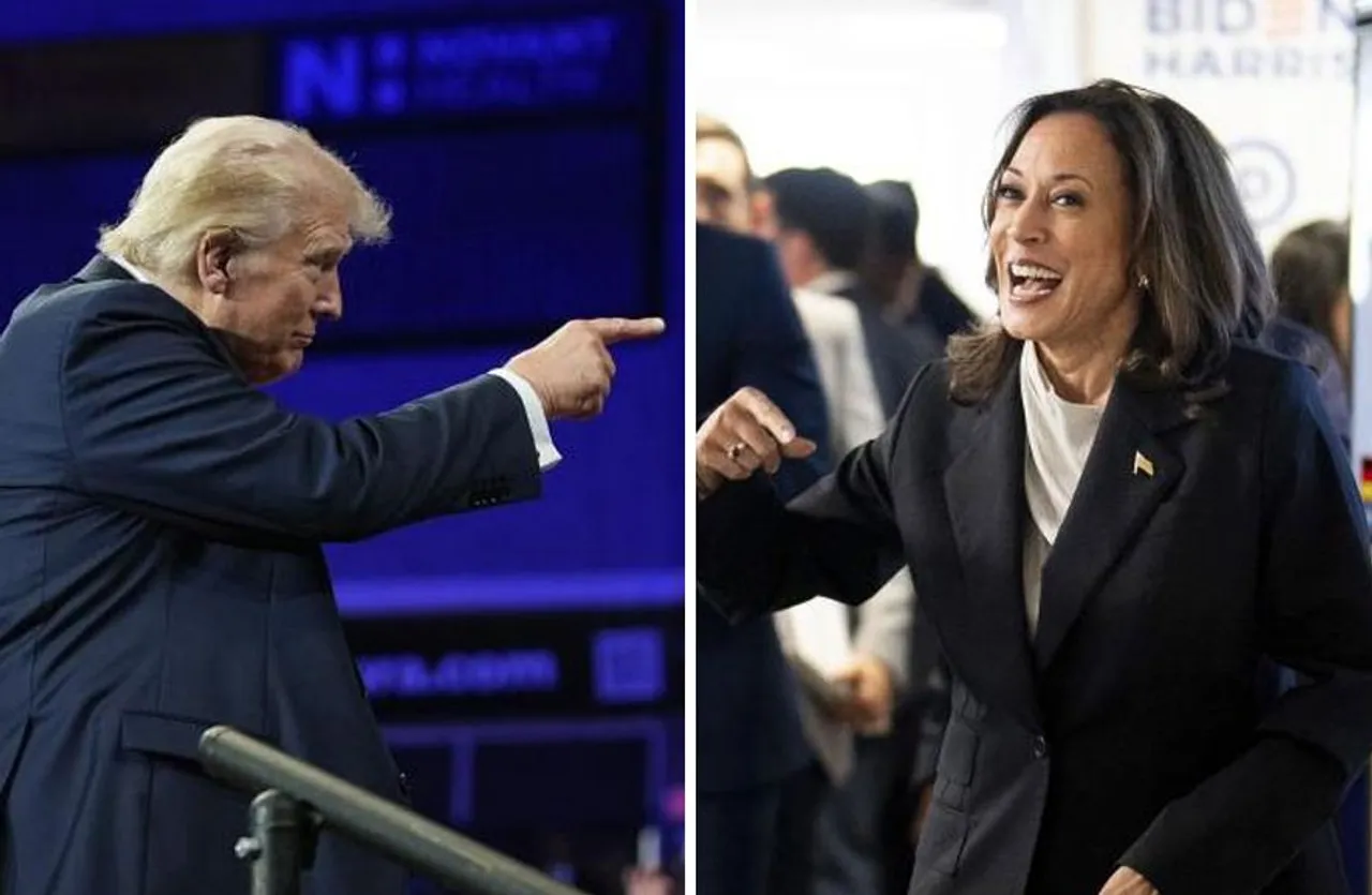 trump against kamala harris