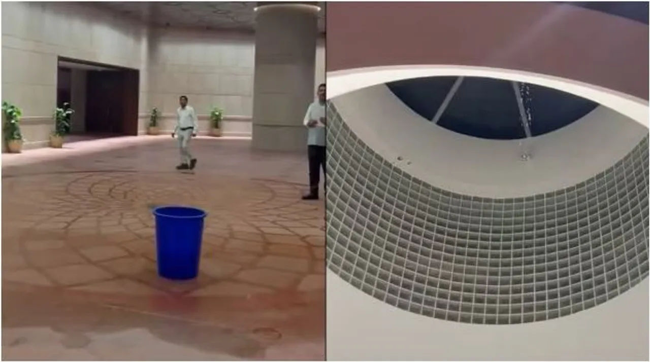 waterleak in parliament building