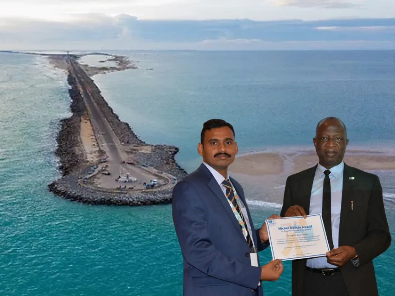 Jagdish Bakan won the prestigious UNESCO Award for transforming the Gulf of Mannar Biosphere Reserve!