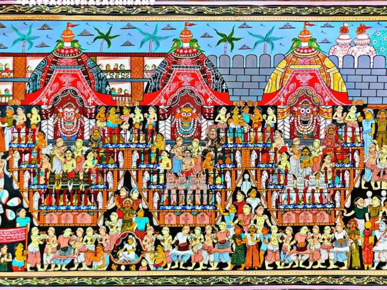 This Utkal Divas, let's celebrate the Pattachitra Painting of Odisha