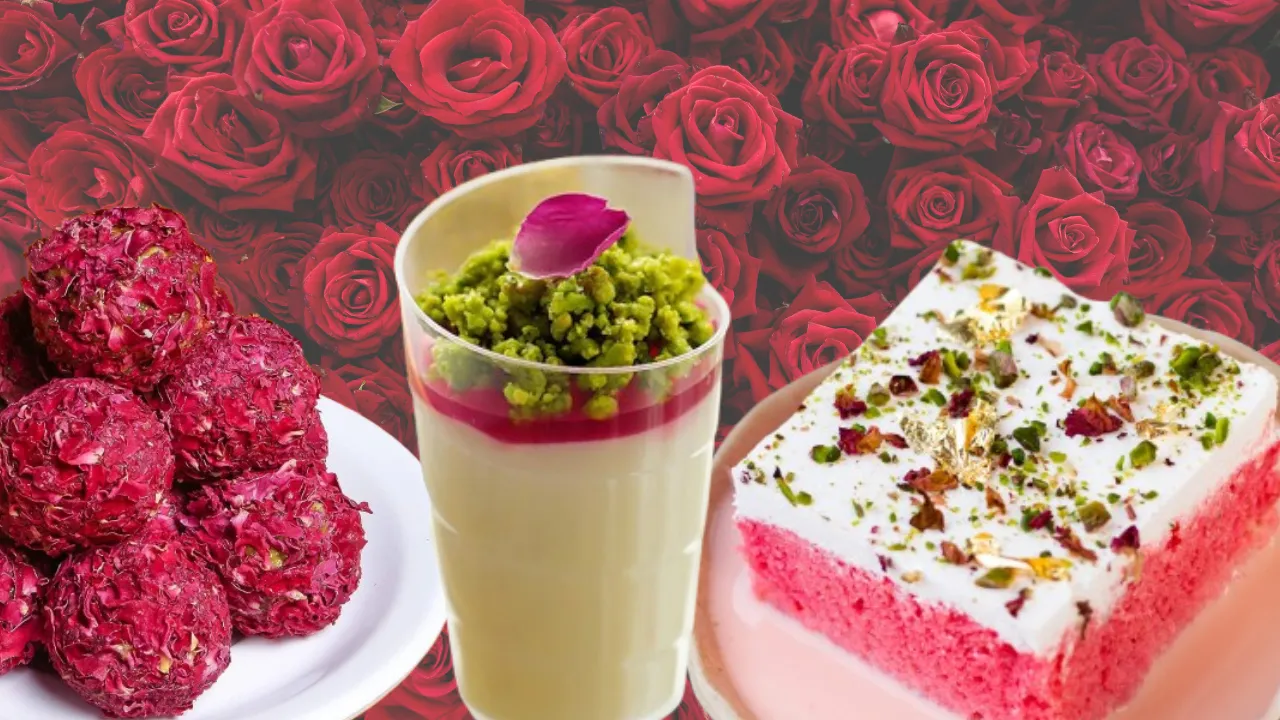 Rose-Infused Desserts