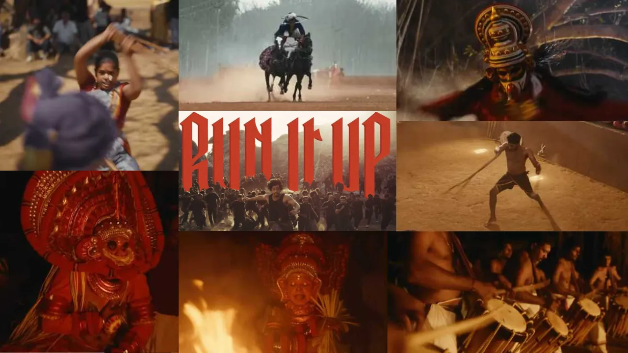 Indian Art Forms in Run it Up 