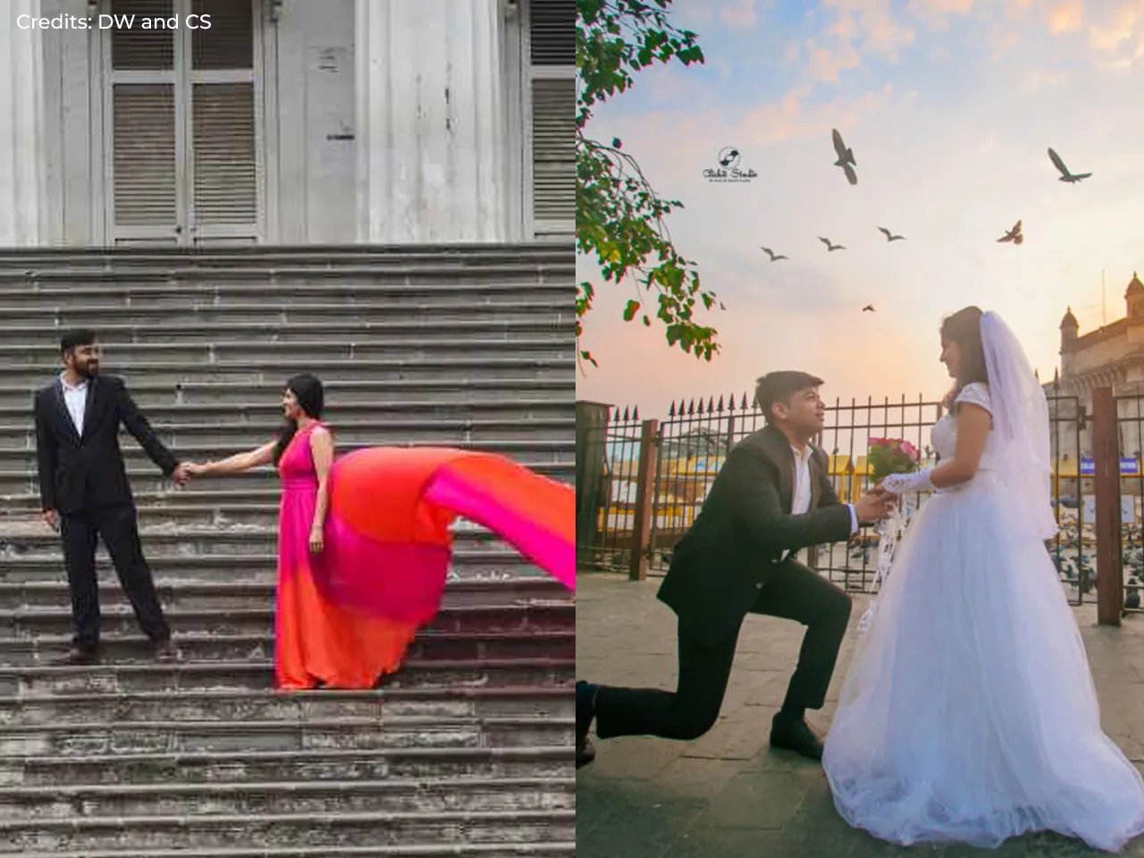 The mesmerising spots you can't miss for a pre-wedding shoot in Mumbai!