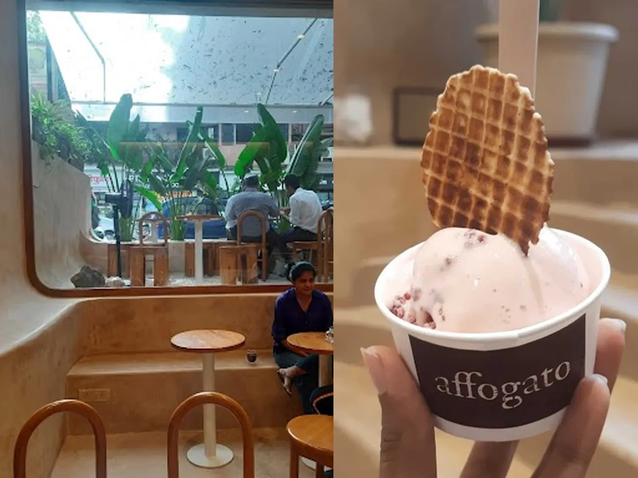 Affogato in Khar: An Italian dessert cafe offering a fusion of espresso & gelato!