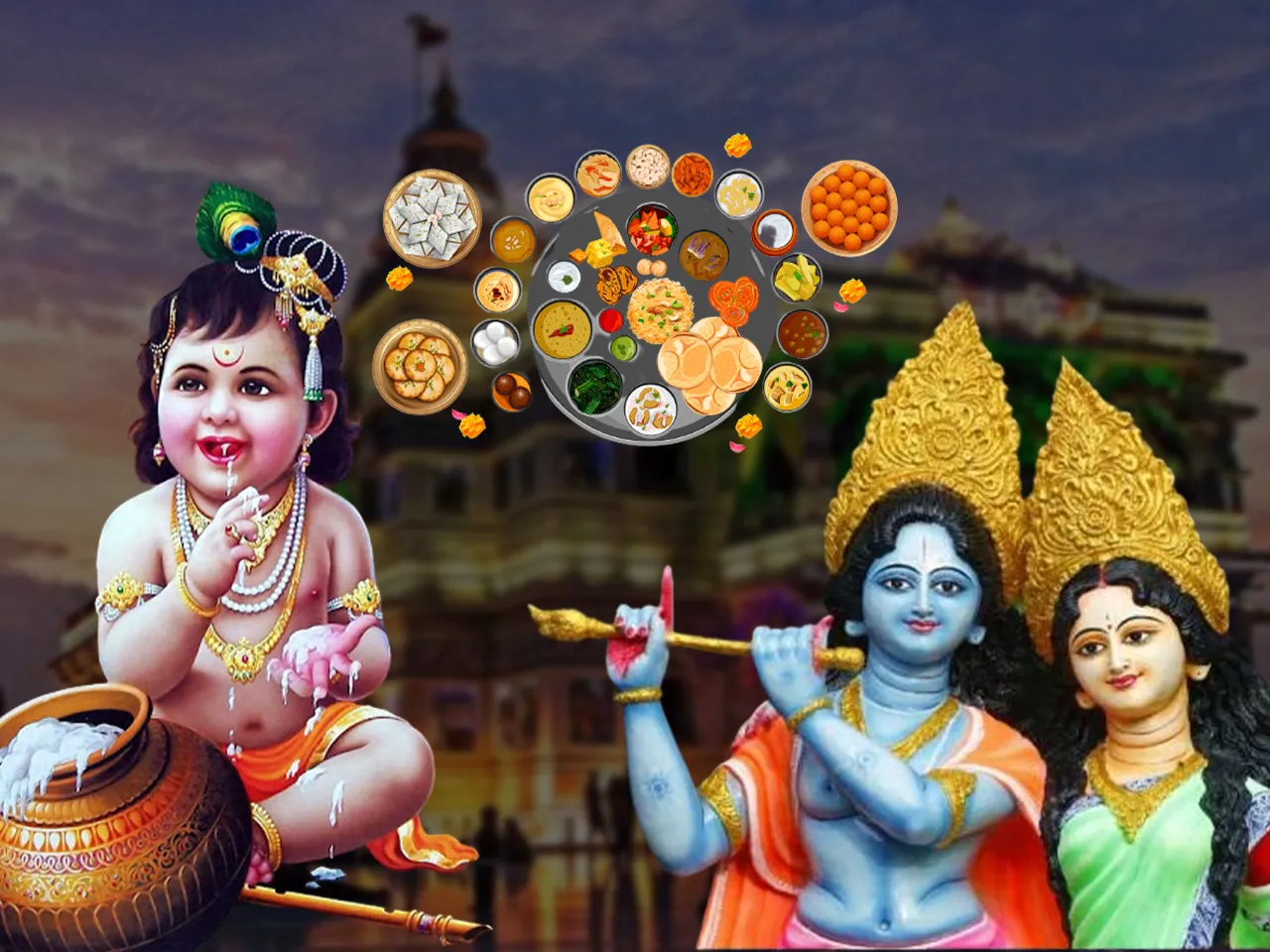 Witness the Grandeur of Janmashtami in Mathura and Vrindavan through