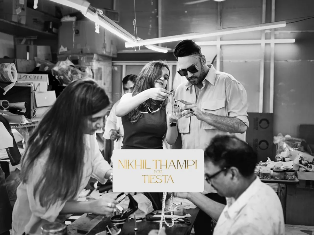 tiesta and designer nikhil thampi