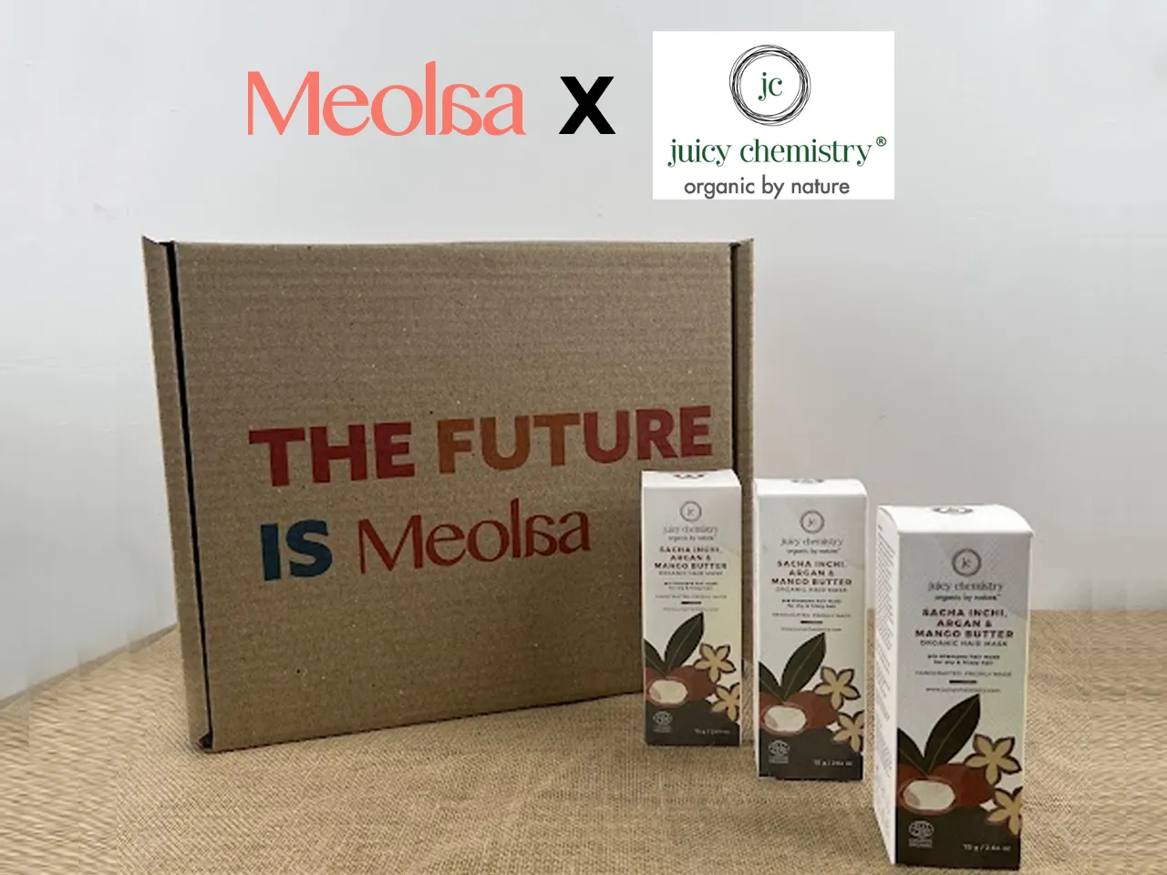 meolaa collaboration with Juicy Chemistry 