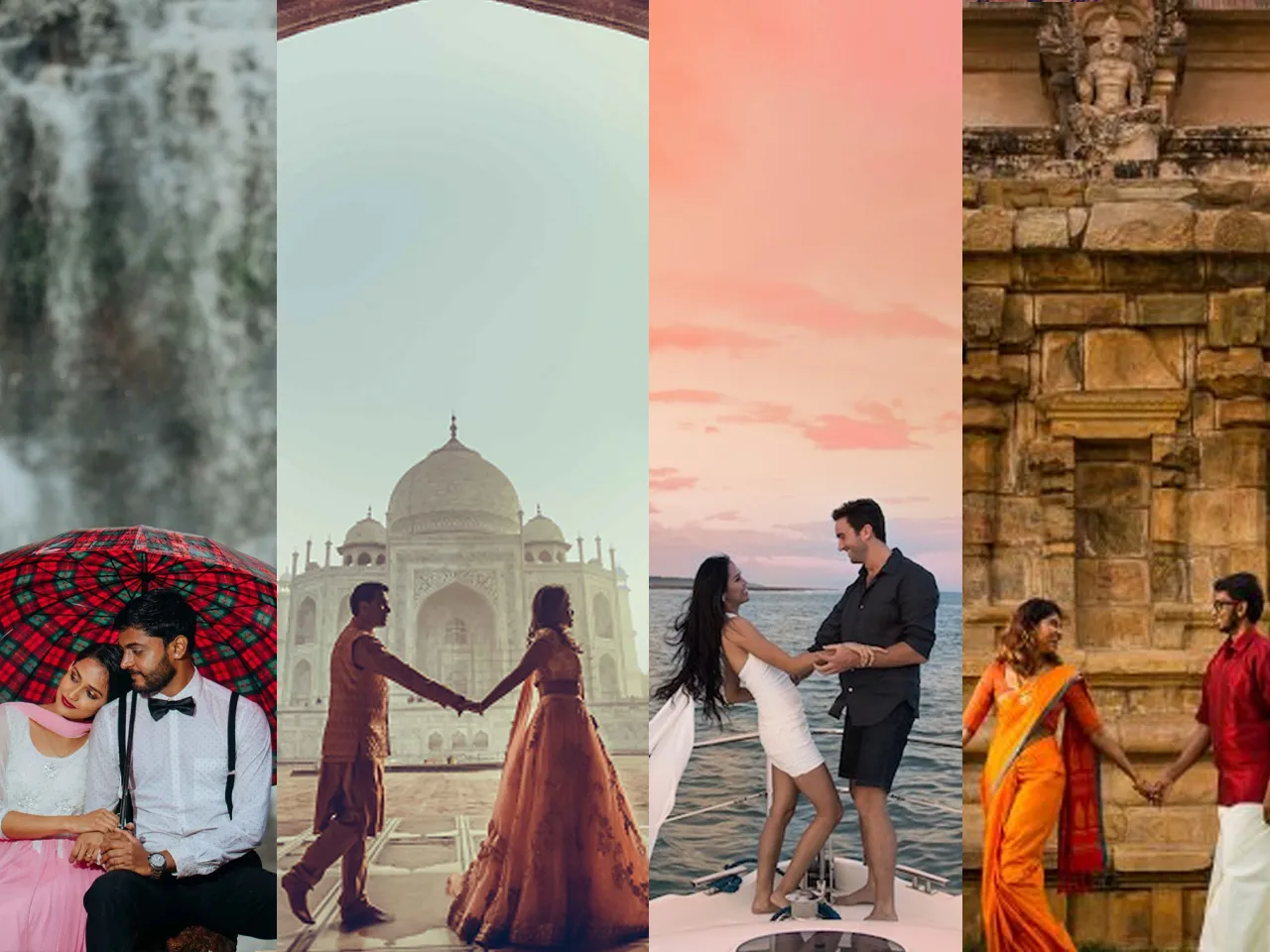 pre wedding shoot locations in india