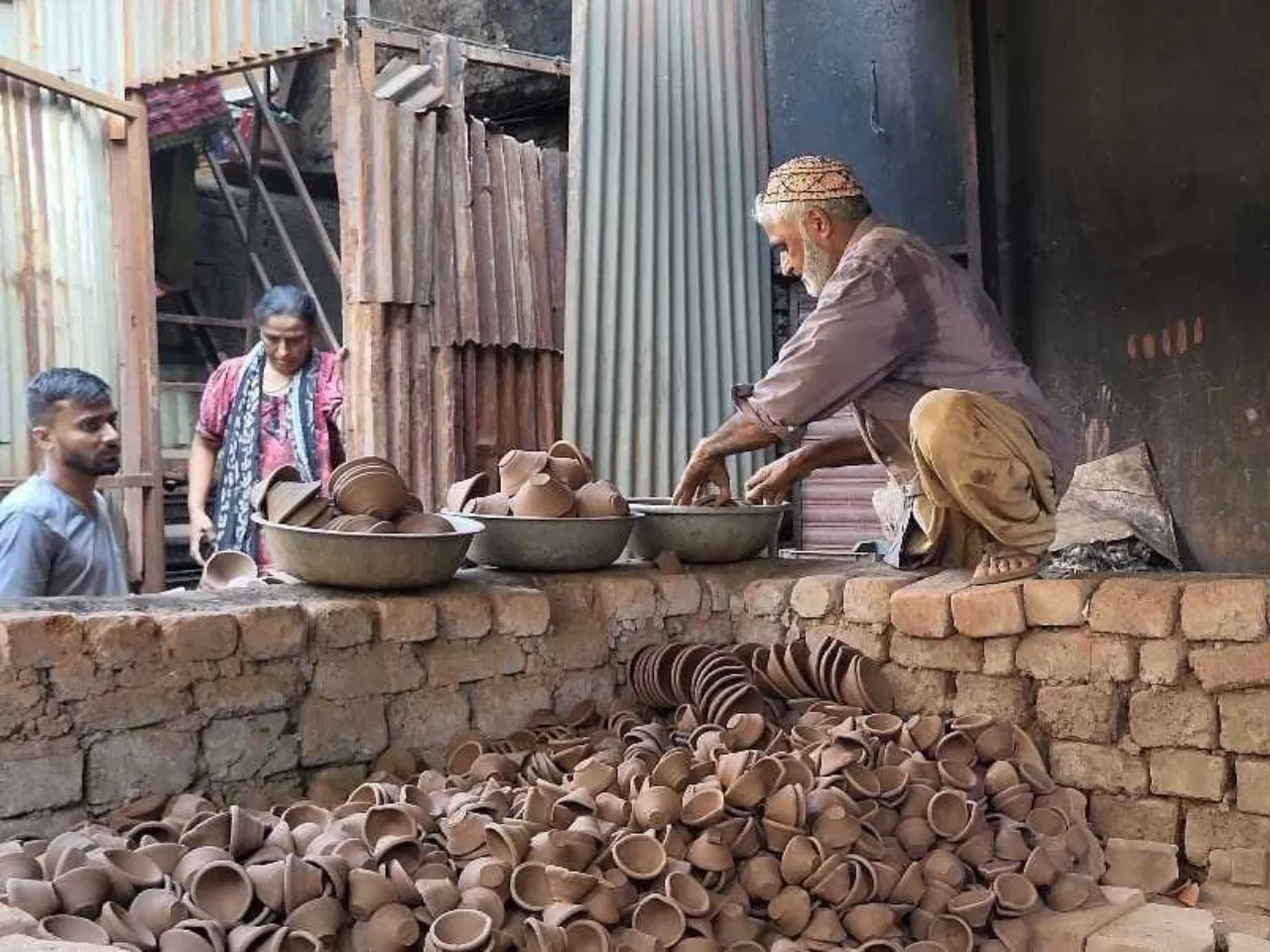 Inside the dark homes of Kumbharwada in Dharavi that light up many homes