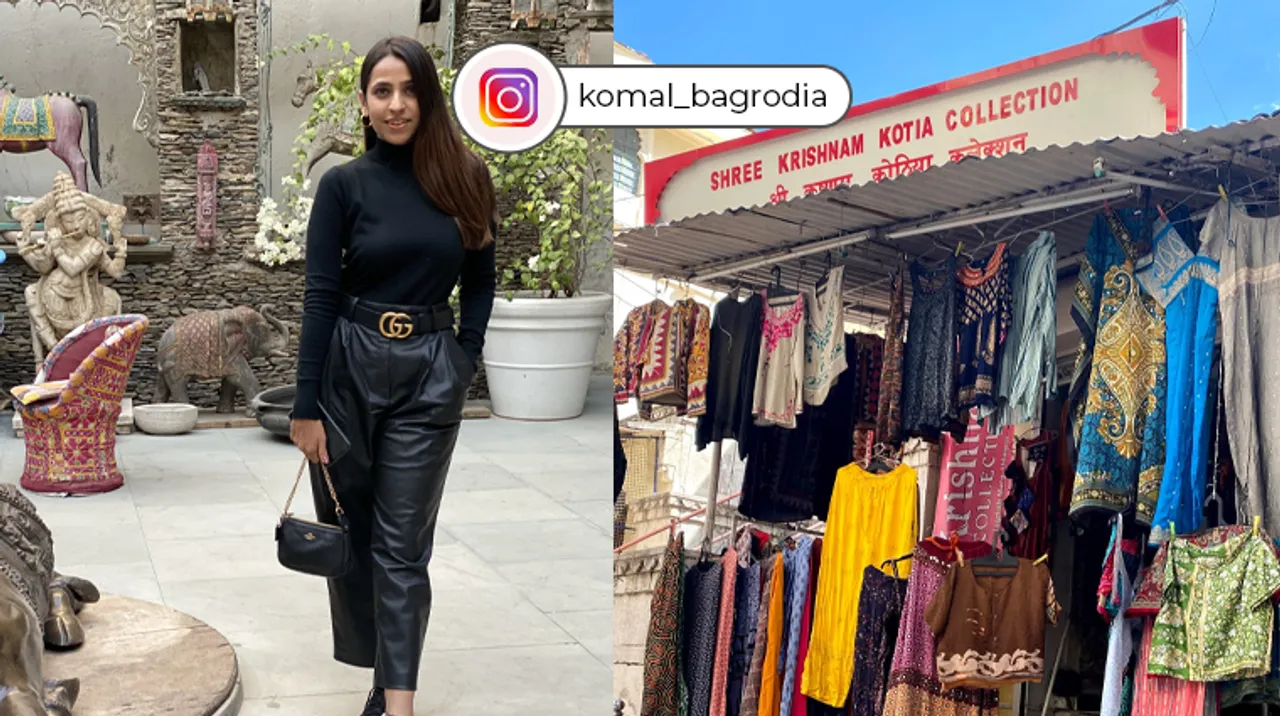 Revamp your wardrobe, and shop at these top 3 local markets in Udaipur feat. Komal Bagrodia!