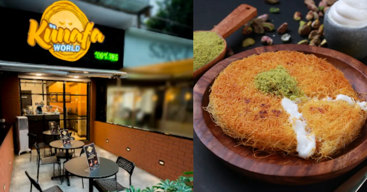 Head to Kunafa World in Mumbai and dig into the heartwarming Arab dessert!