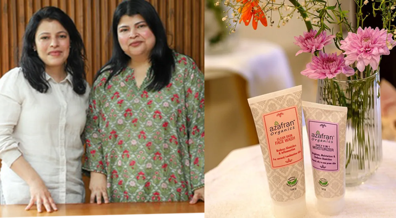 Here's how the passion for skincare made this sister duo from Ahmedabad start Azafran, a sustainable organic FMCG brand!