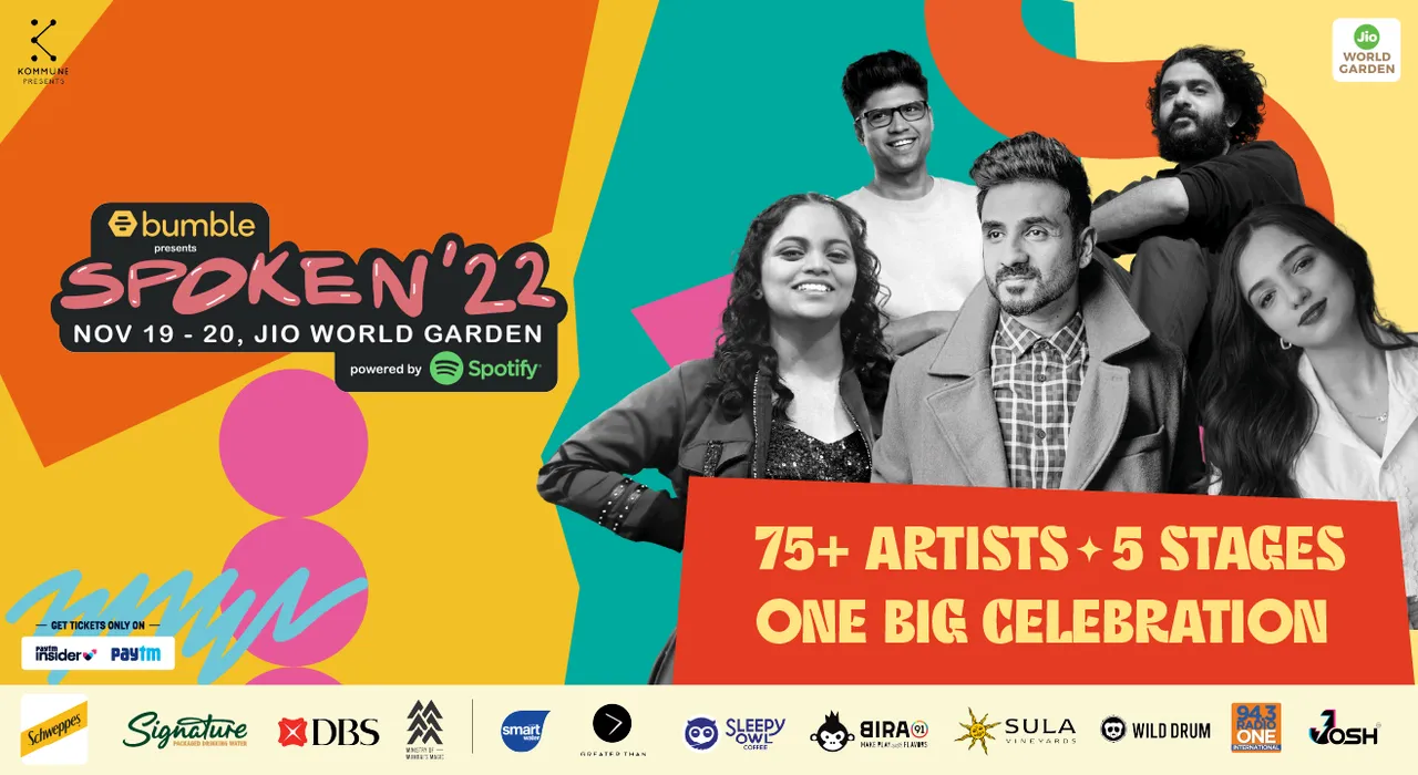 Mumbaikars, Weekend plans are one stop away at Spoken Fest 2022!