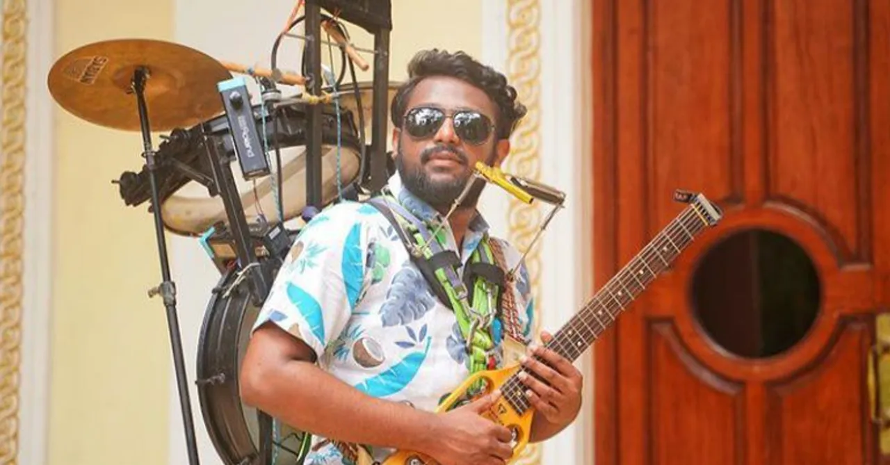 Talent worth surprising: India's one-man band, who plays 14 instruments together!