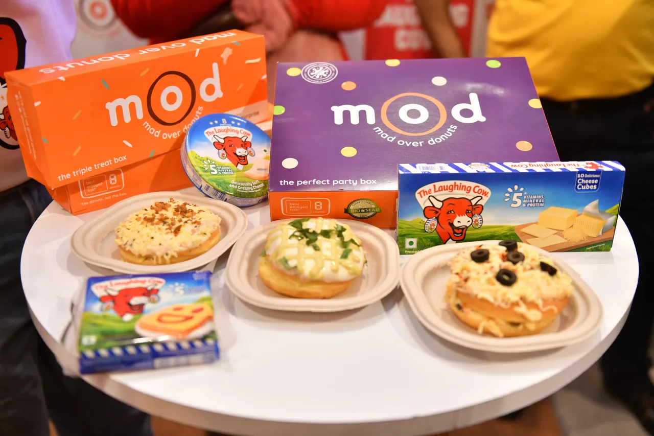 The Laughing Cow partners with Mad over Donuts to launch “Yummy savory donuts”