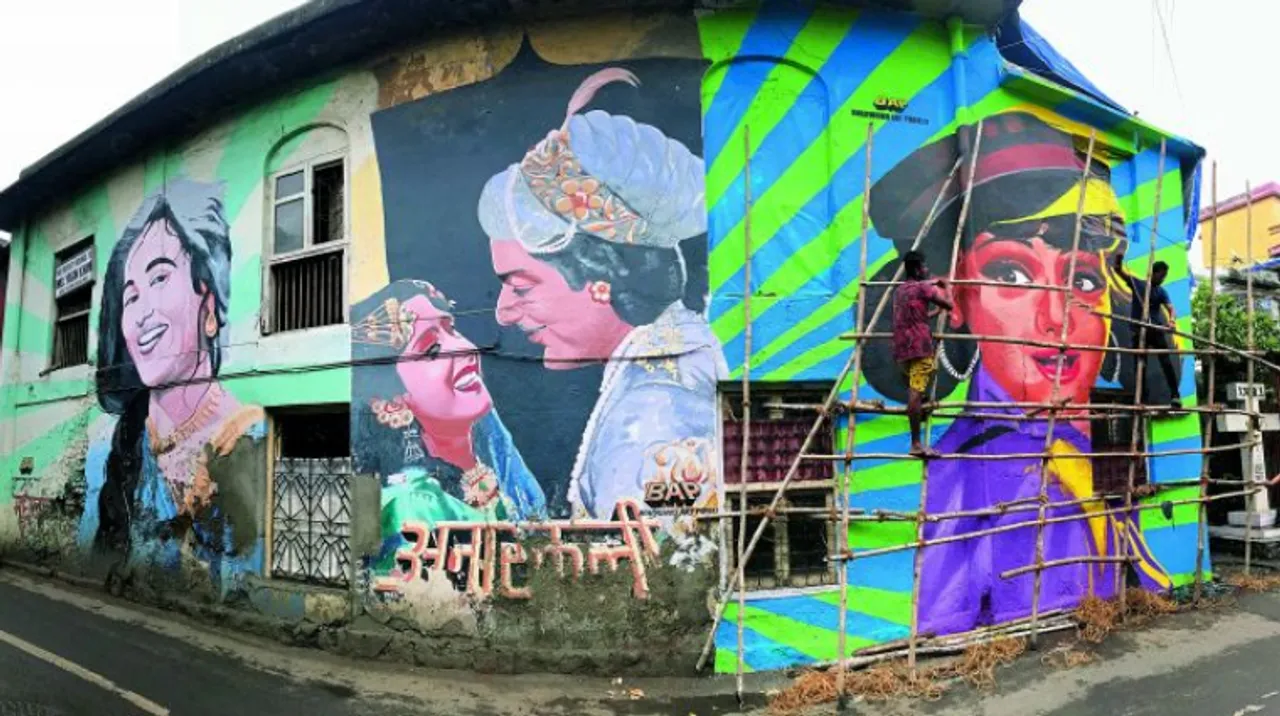 Bollywood Art Project aims to bring stars to the streets, one mural at a time ﻿