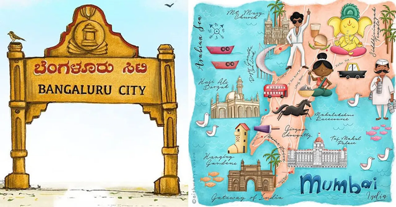 Follow the homegrown doodlers to fall in love with the Indian Cities one local spot at a time!