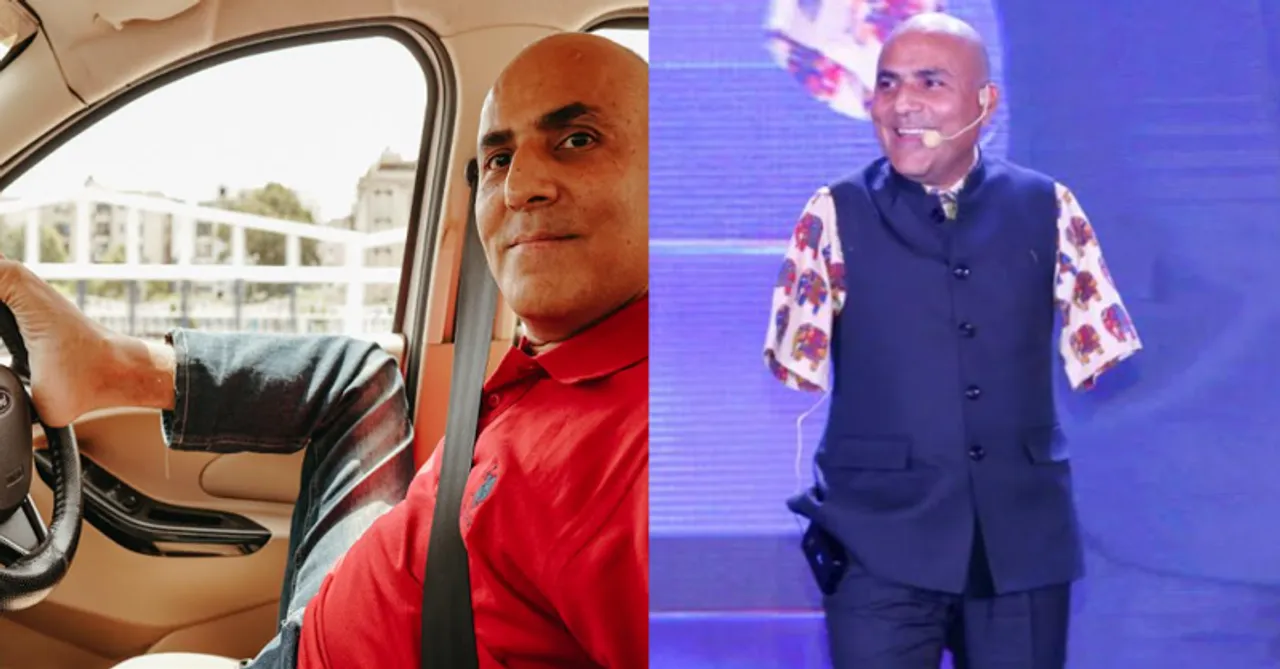 The story of Vikram Agnihotri, India's first disabled driving license holder!
