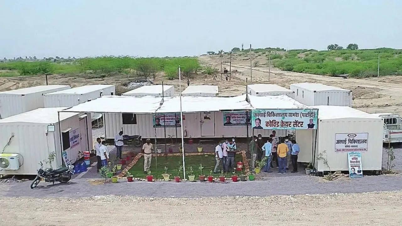 This 25-bed COVID-19 Care Centre in Barmer was made in just 24 hours!