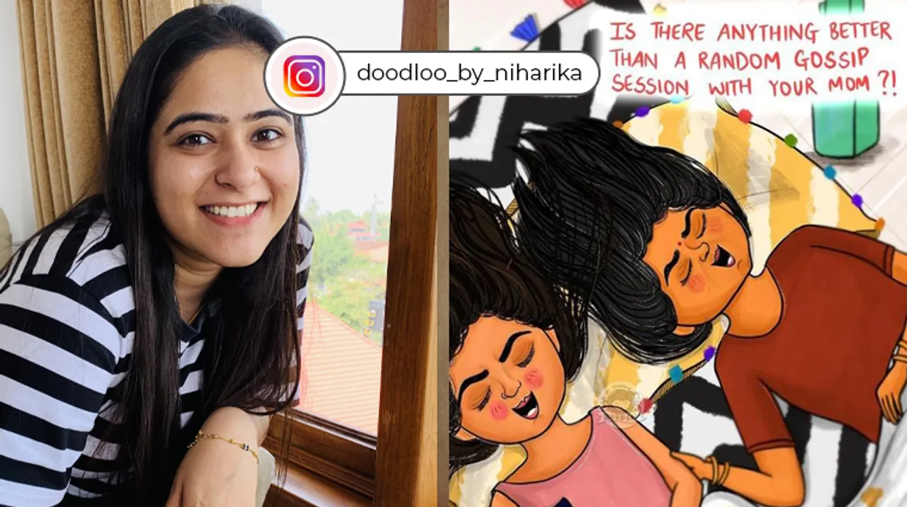 Check Doodloo by Niharika for relatable, fun, and anecdotal illustrations!