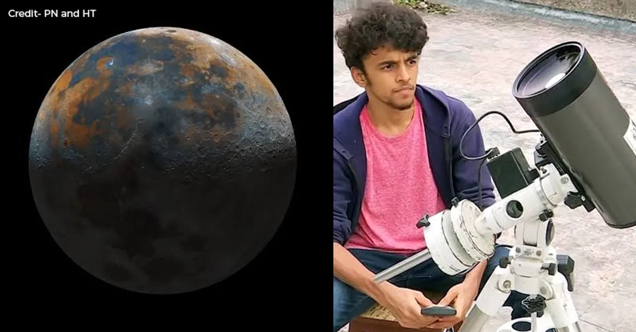 Pune teenager captured the clearest picture of the moon; pictures get viral
