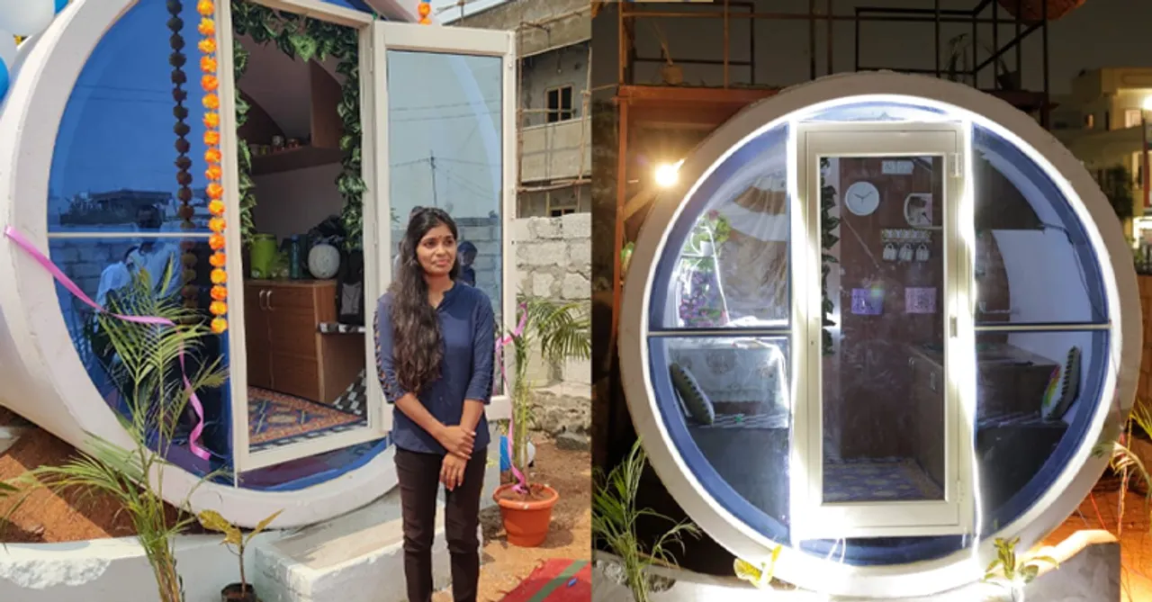 Meet Perala Manasa Reddy from Telangana who is building homes with sewage pipes!!!