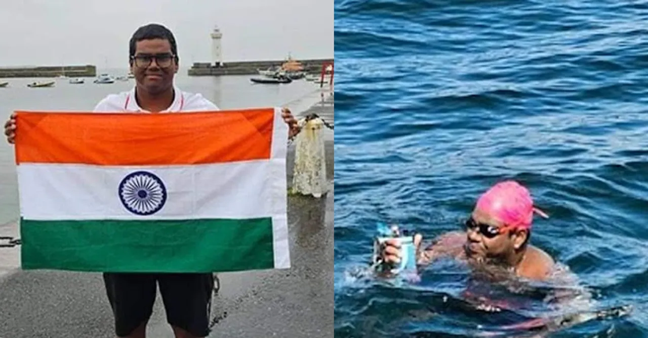 Meet Anshuman Jhingran, the youngest swimmer in the world to cross the North Channel!