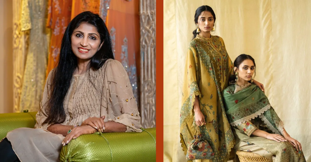 From the family of the first weavers of Chanderi Sarees, Archana Jaju found her own label of contemporary ethnic wear in Hyderabad!