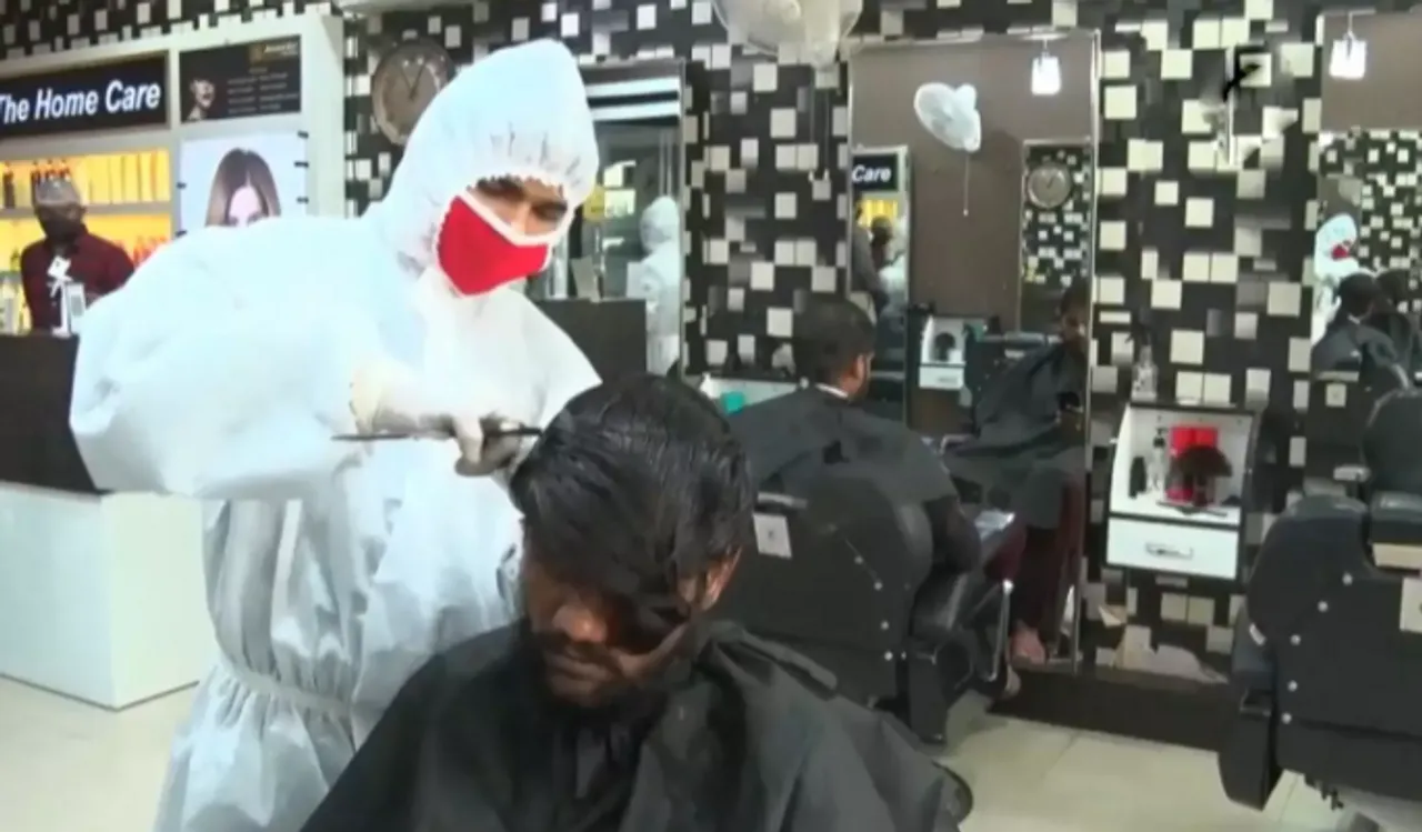 As salons open for services, here is how safety measures are being taken by them.