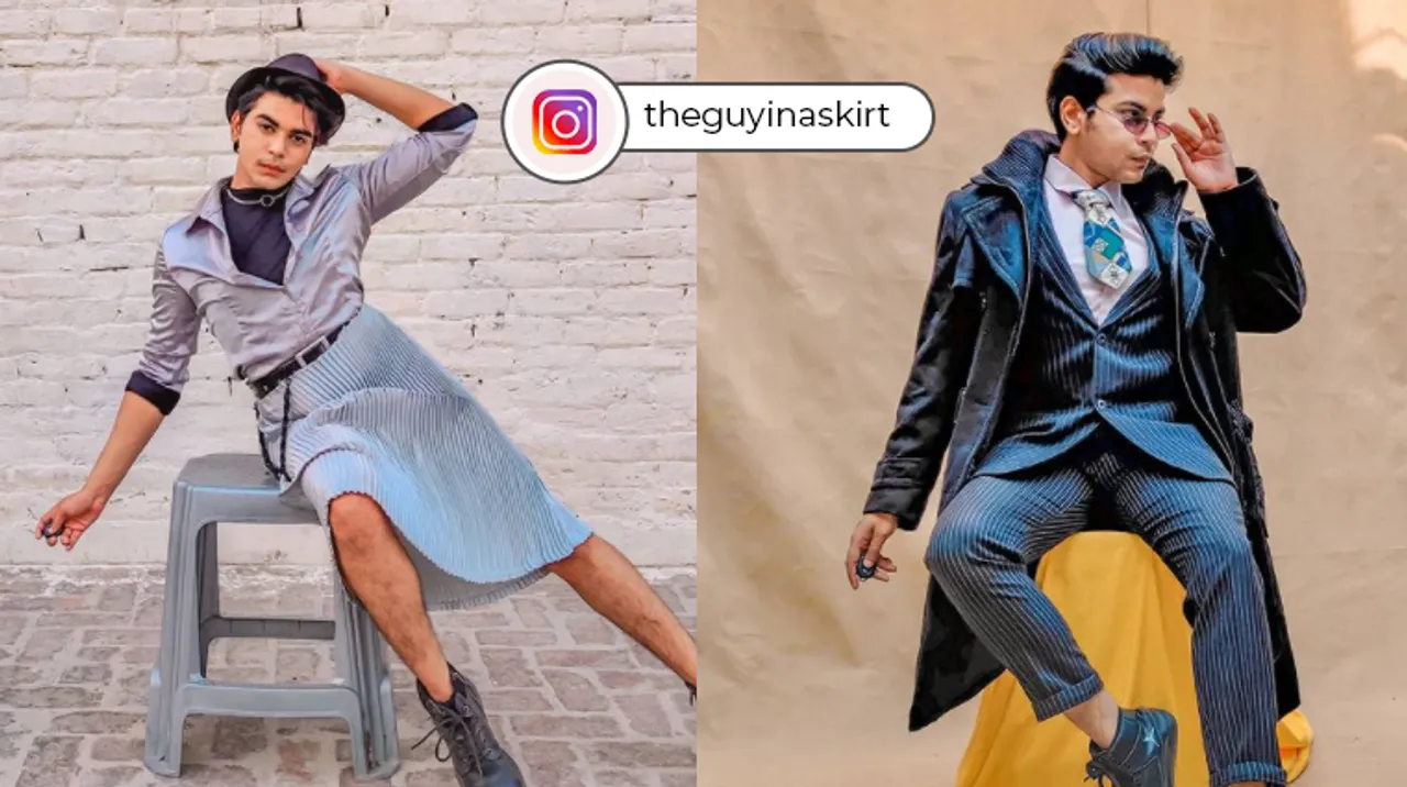 Shivam Bhardwaj aka The Guy In A Skirt is here to break stereotypes with his fashion skills!
