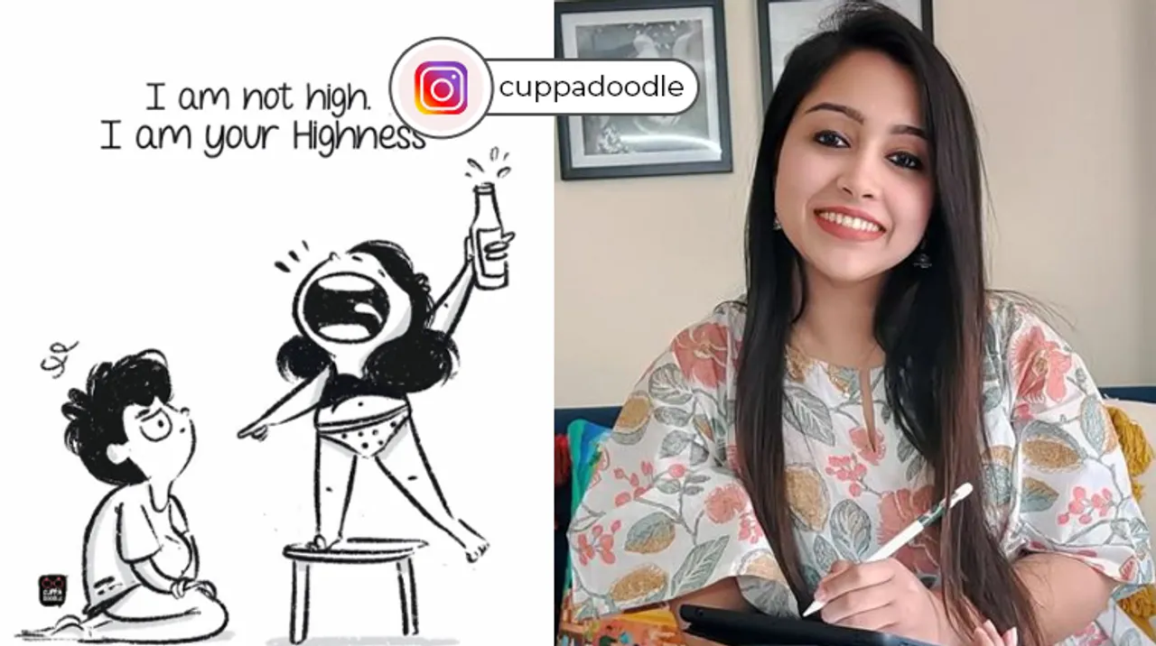 Nikita Agarwal, a.k.a CuppaDoodle from Delhi, is giving us major couple goals with her animations!