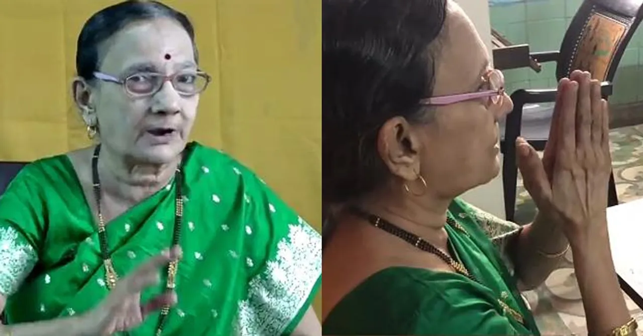 Meet Bhagyashree Pathak, a 65-year-old YouTuber who makes videos on the share market in Marathi!