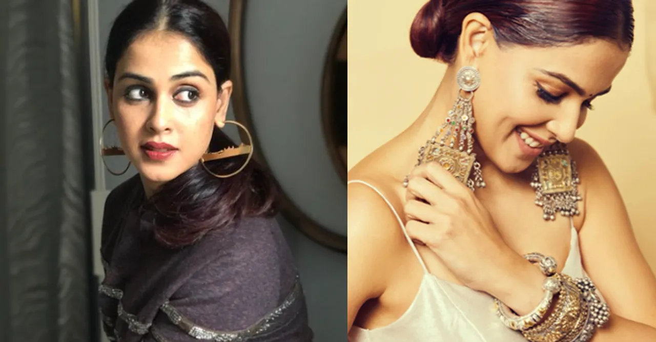 Check these jewellery brands worn by Genelia D'Souza to add the needed oomph!