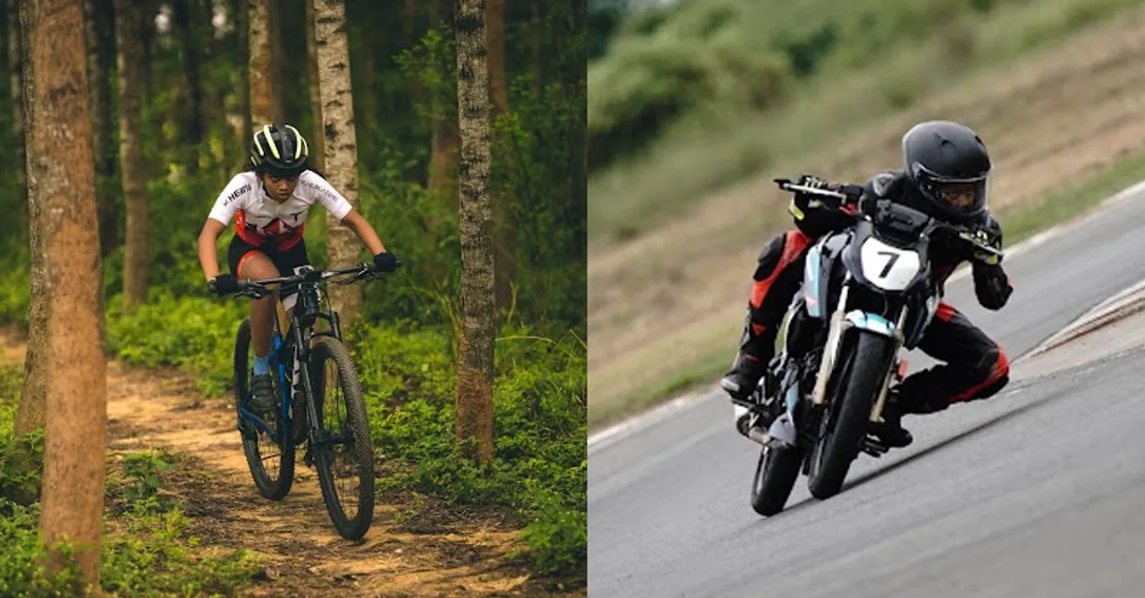 Fastest Girl in India: Journey of a 13-year-old from Bengaluru Nithila Das who aces MTB cycling and Motorbiking