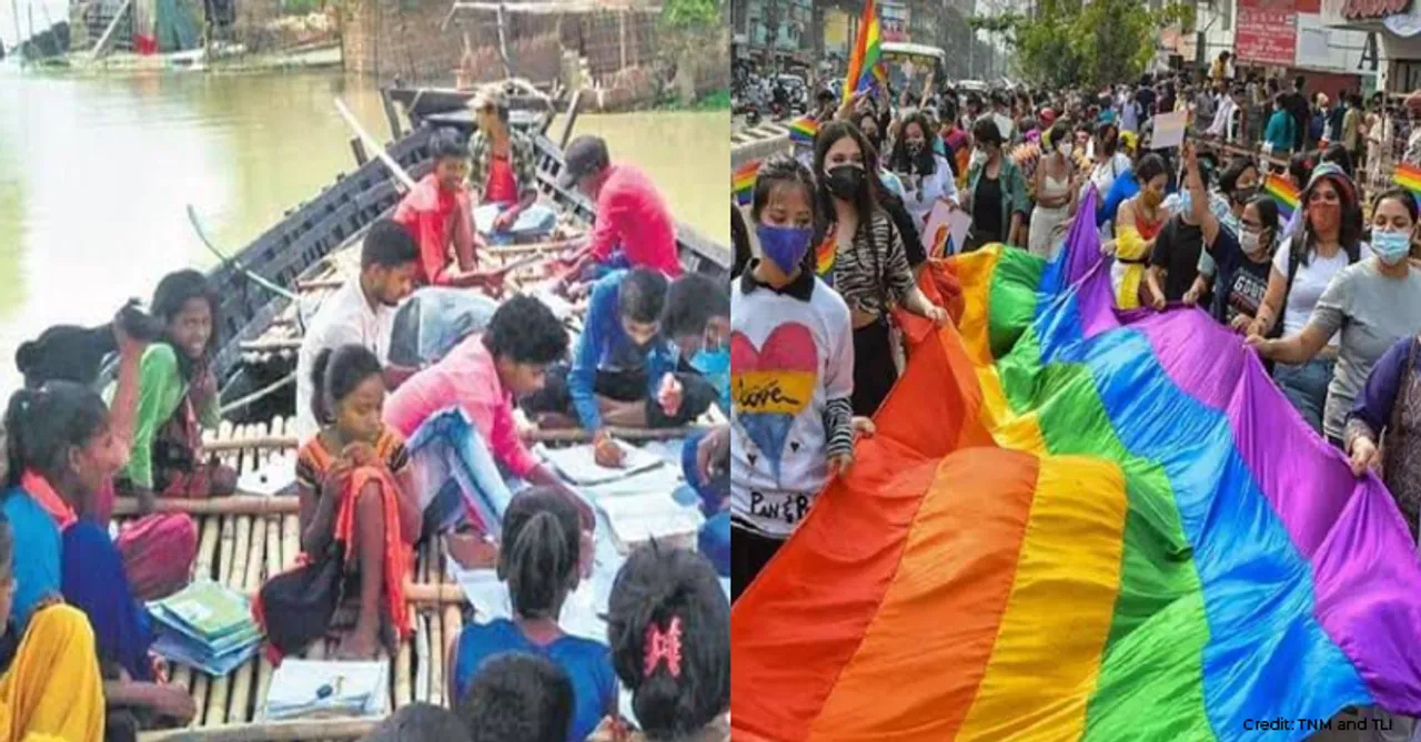 Local roundup: Axis bank allows same-sex couples to have joint accounts, 'Naav ki Paathshala' in Bihar, and short local news for you!