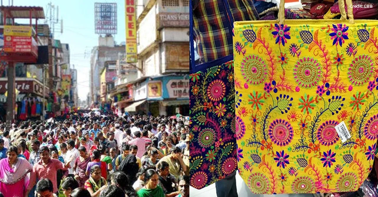 Here's why shoppers love to visit the crowded Pondy Bazaar in Chennai!