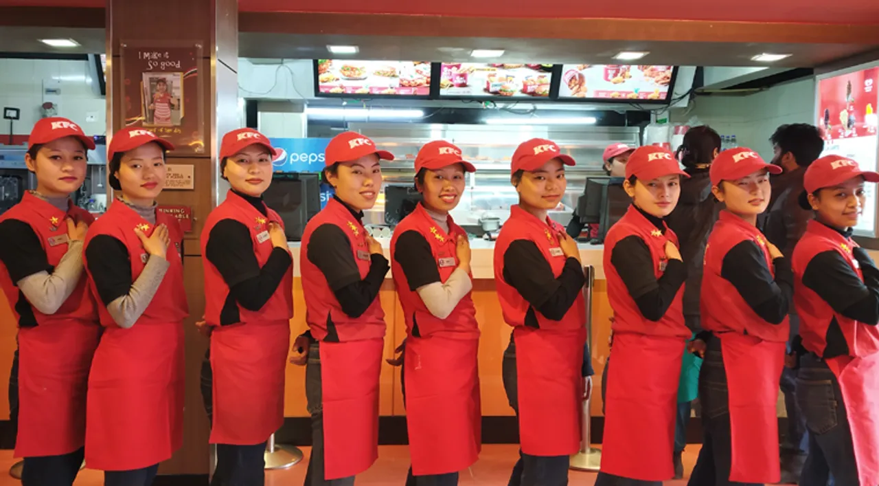 Check out this all-women team running a successful outlet at KFC Darjeeling!