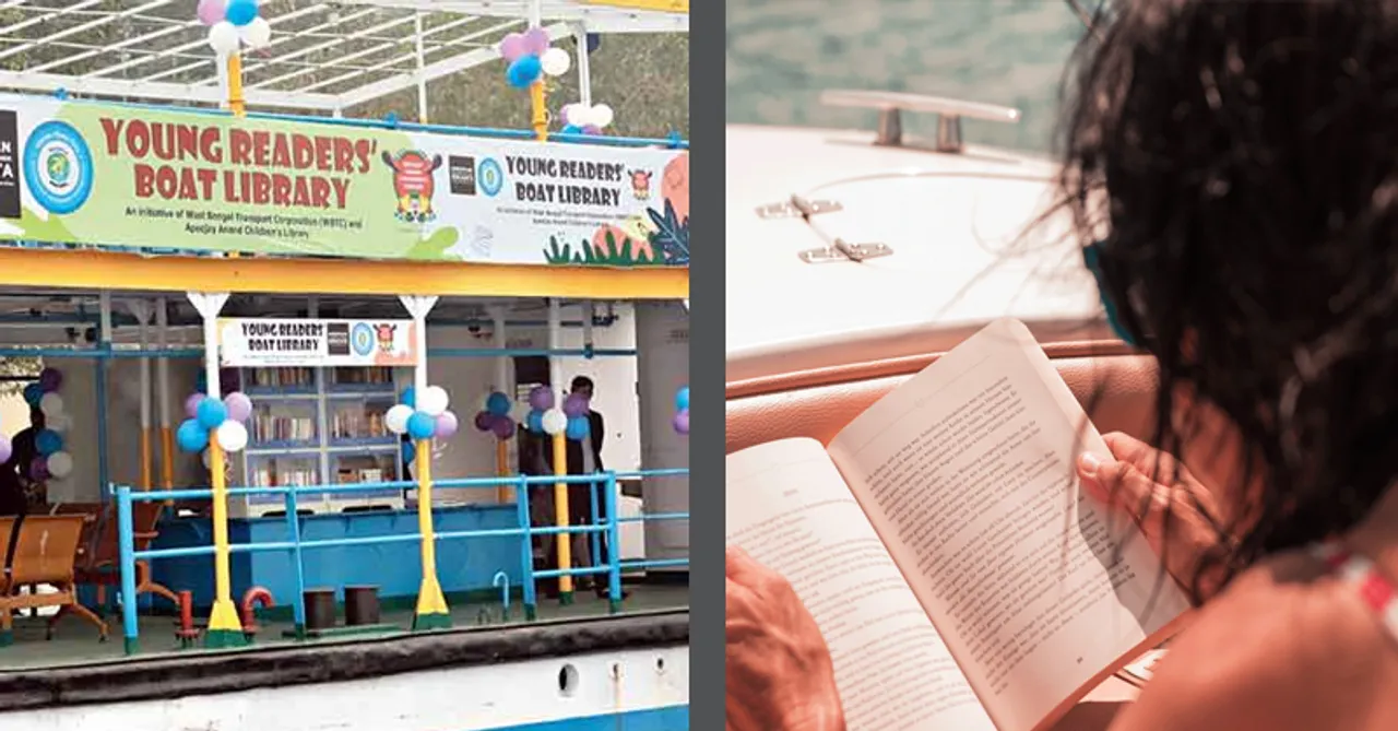 It's time to row your boat, and read, as India's first boat library is here in Kolkata!